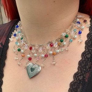 RAINBOW QUARTZ LOCKET✨